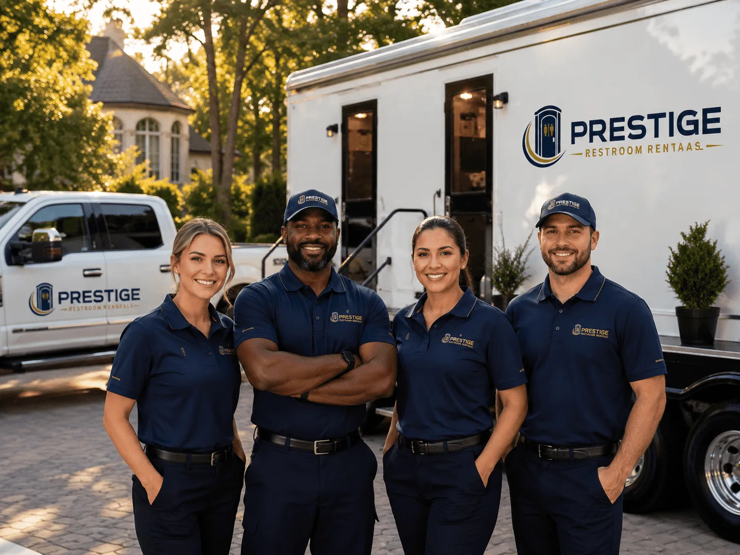 Trusted Luxury Portable Restrooms company in Helendale, CA